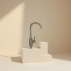 Metal bathroom ingot faucet, hardware faucet, shower head, small water faucet Application Scenario